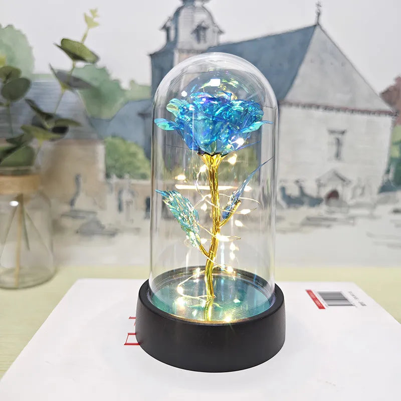 Glass Cover Small Night Lamp