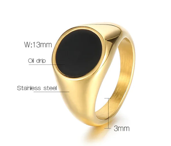 Classic Polished Fashion Ring