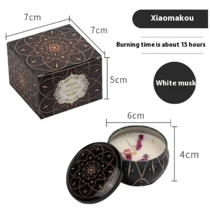 Dried Flower Fragrance Candle Flower Fragrance Incense Candle