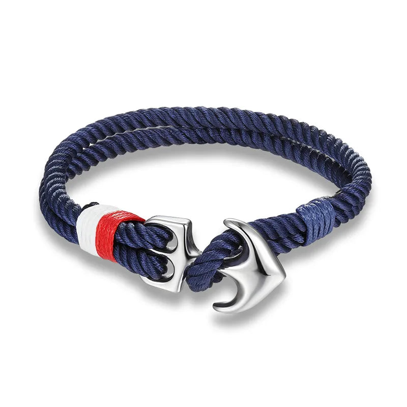 High-Quality Anchor Paracord Bracelet for Men