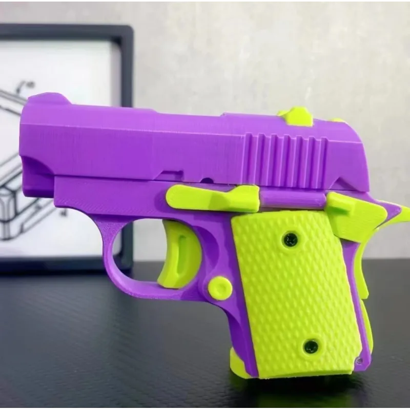 3D Gravity Mini Toy Gun  Decompression Toy