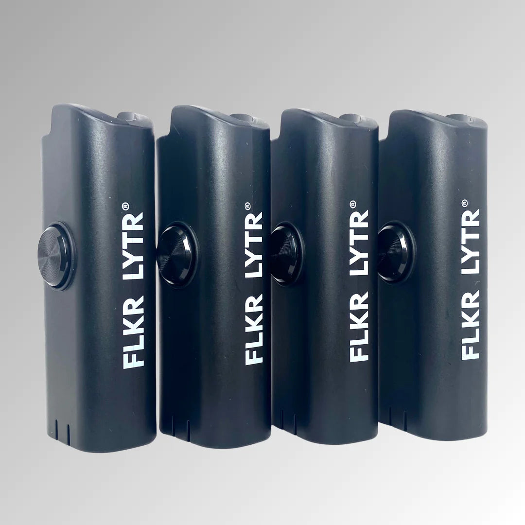 The DRK NYTE 4X Pack Lighter Case for BIC® | FLKR LYTR - $31.99