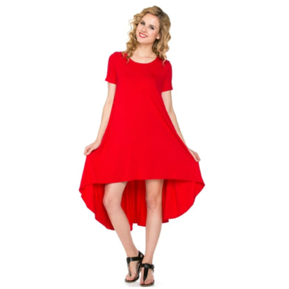 Comfy Dress -Red