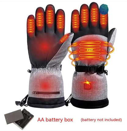 Hot Selling Skiing Heating Gloves Motorcycle Riding Electric Touch Screen Rechargeable