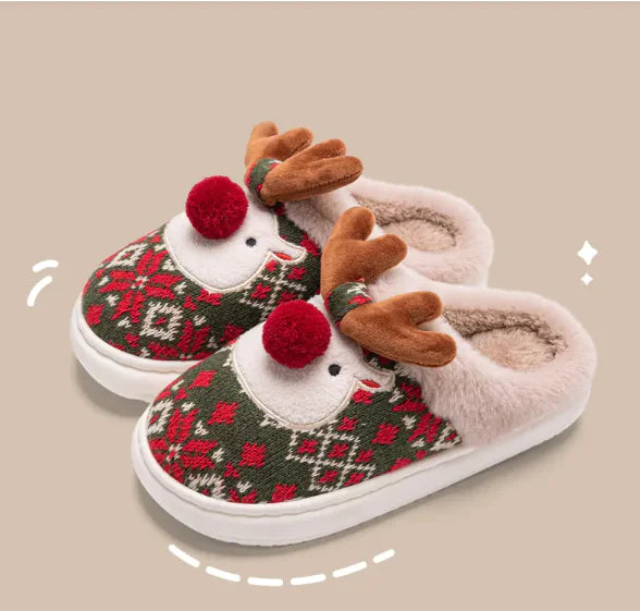 Christmas Plush Slippers