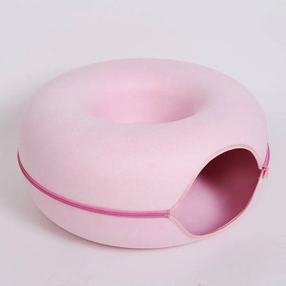 Donut Cat Bed &amp; Tunnel