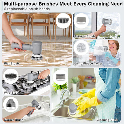 Electric Power Scrubber Brush