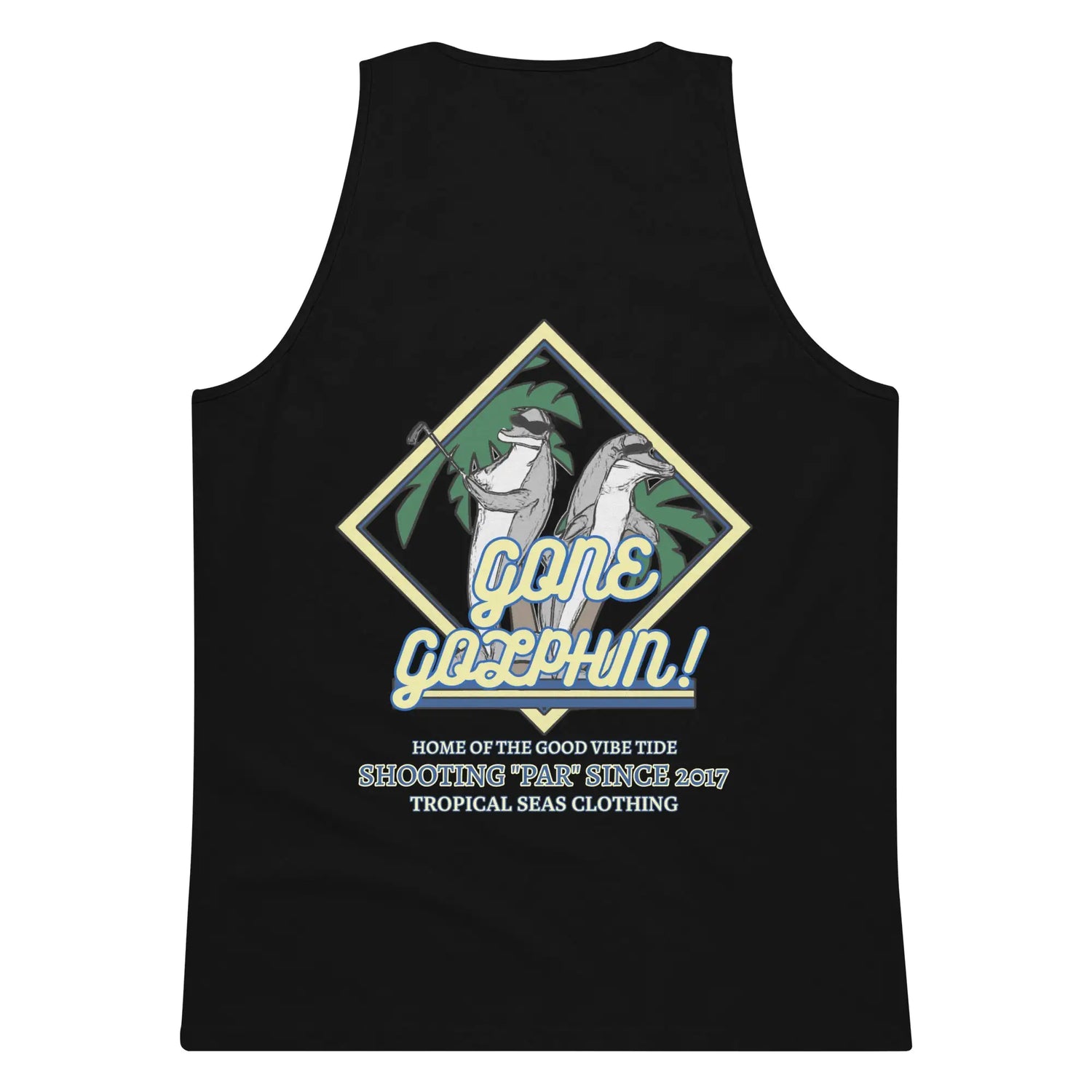 Men’s Premium Gone Golphin Tank Top