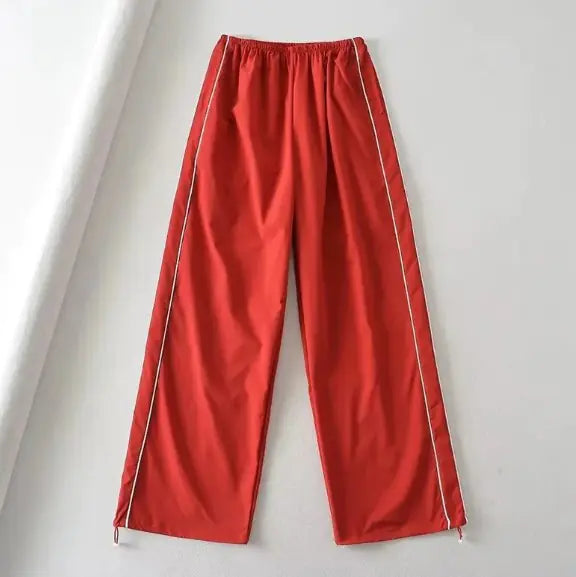 Wide Leg Straight Trouser