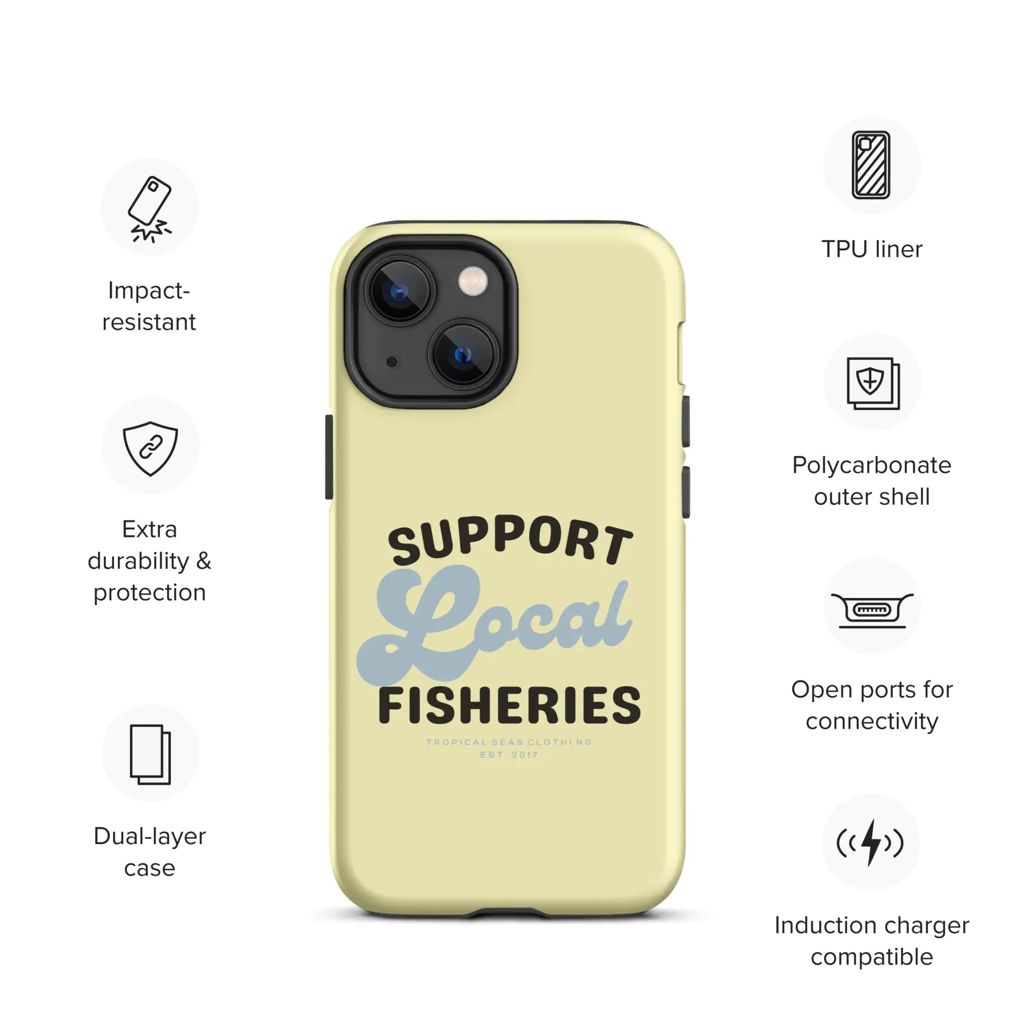 Local Fisheries Tough Case for iPhone®