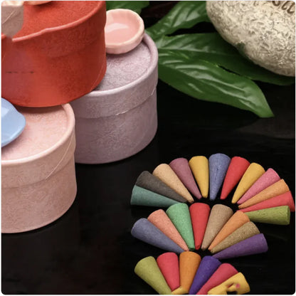 Aromatherapy Cone Incense for Indoor Air