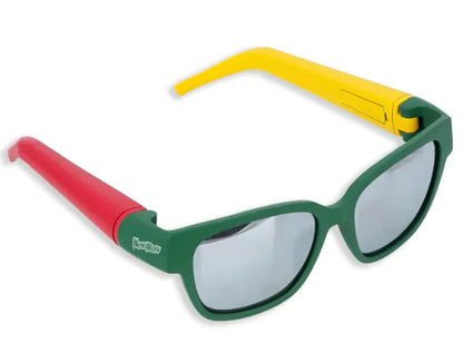 Sunglasses with Hidden Horn Tube Storage