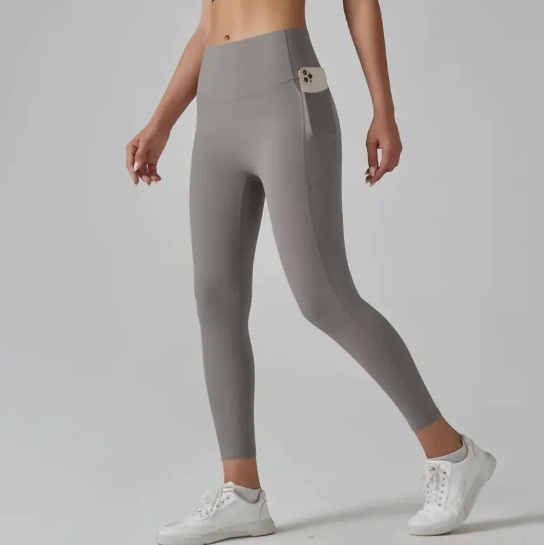 High-Waist Quick-Dry Fitness Pants