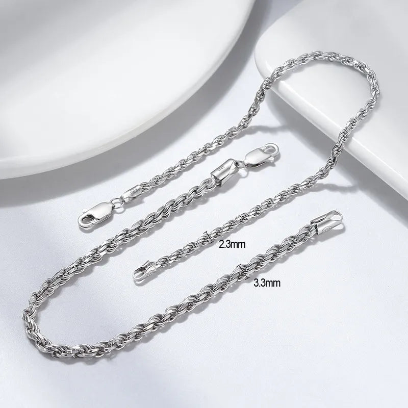 Fashion Braided Twist Rope Chain