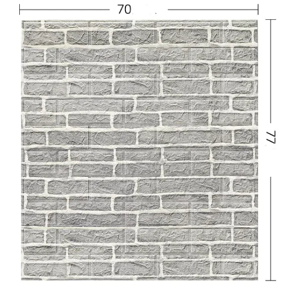 Brick Style Foam Panel