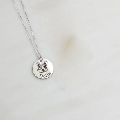 DIY Pet Cat Dog Tag Necklace