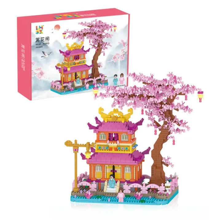 Cherry Blossom Treehouse Builder Set