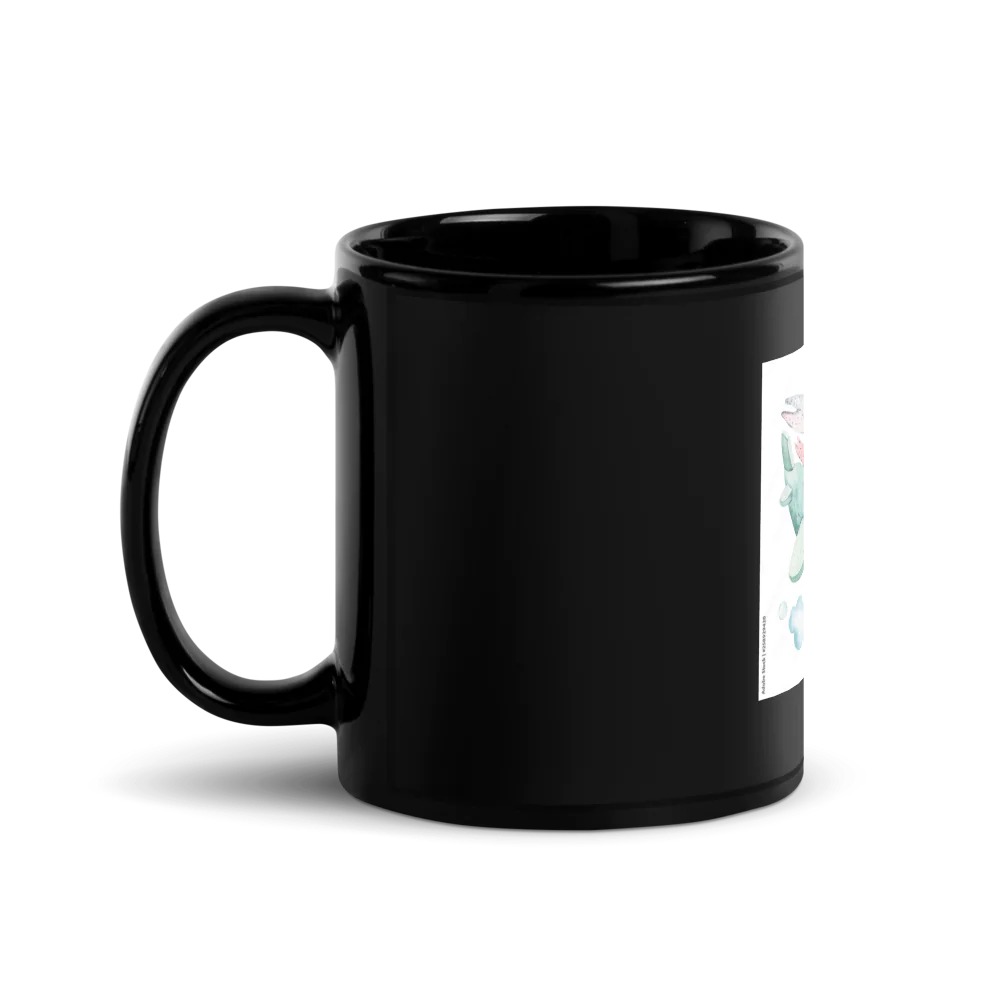 Black Glossy Mug