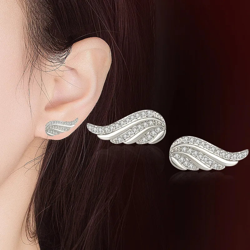 Angel Wing Ear Studs