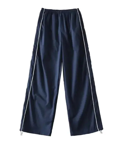 Wide Leg Straight Trouser