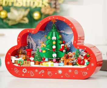 Christmas Cloud Castle Building Blocks Lamp