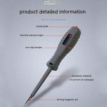 Electricity Test Screw Driver