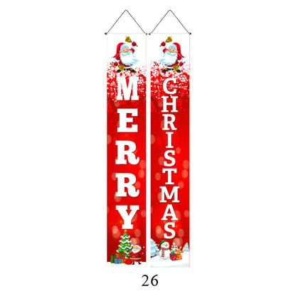 Christmas Door Banner Decoration