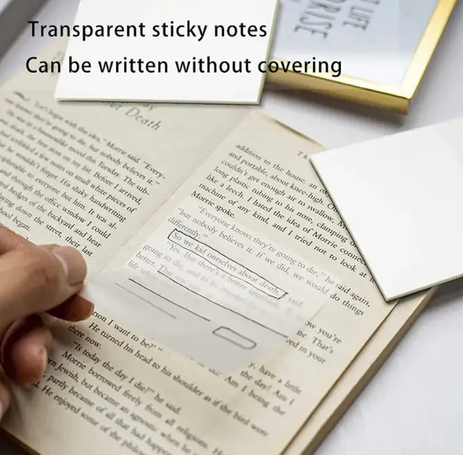 Transparent Note Sticker