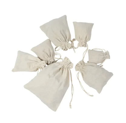 Eco Cotton Multi-Size Reusable Cloth Bags