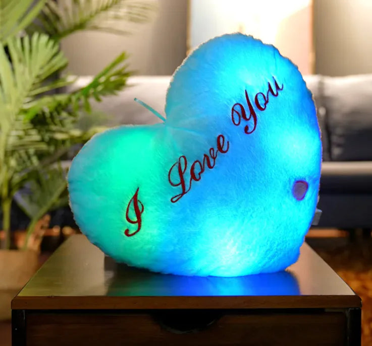 Colorful Luminous Star Pillow