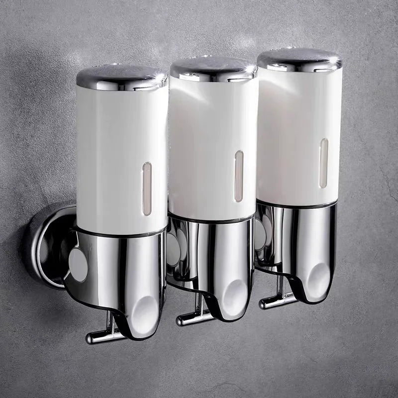 Wall-Mounted Shampoo &amp; Shower Gel Dispenser