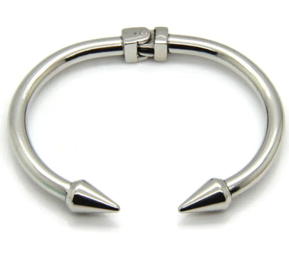 Stainless steel nail bracelet