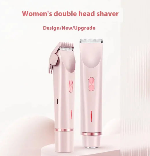 2 In 1 Hair Trimmer Electric Razor Wet Dry Electric Body Hair