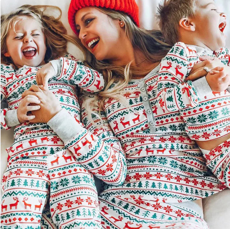 Festive Family Matching Christmas Outfits