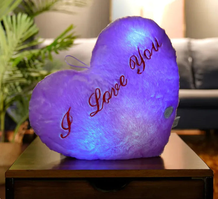 Colorful Luminous Star Pillow