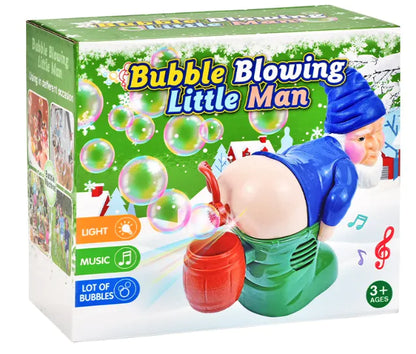 Electric Santa Claus Bubble Machine with Music &amp; Light