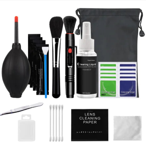 12-Piece DSLR Camera Cleaning Kit with Lens Pen &amp; Accessories