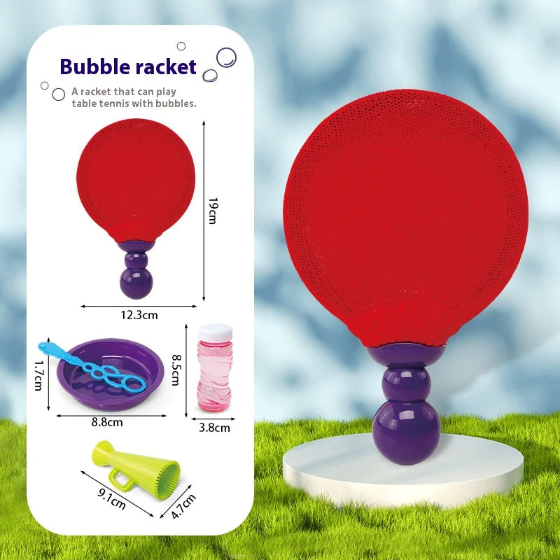 Bubble Racket Toy