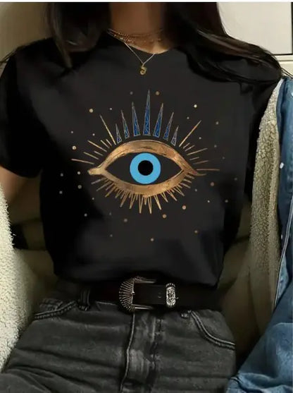 Cute/Evil Eye Casual Shirt