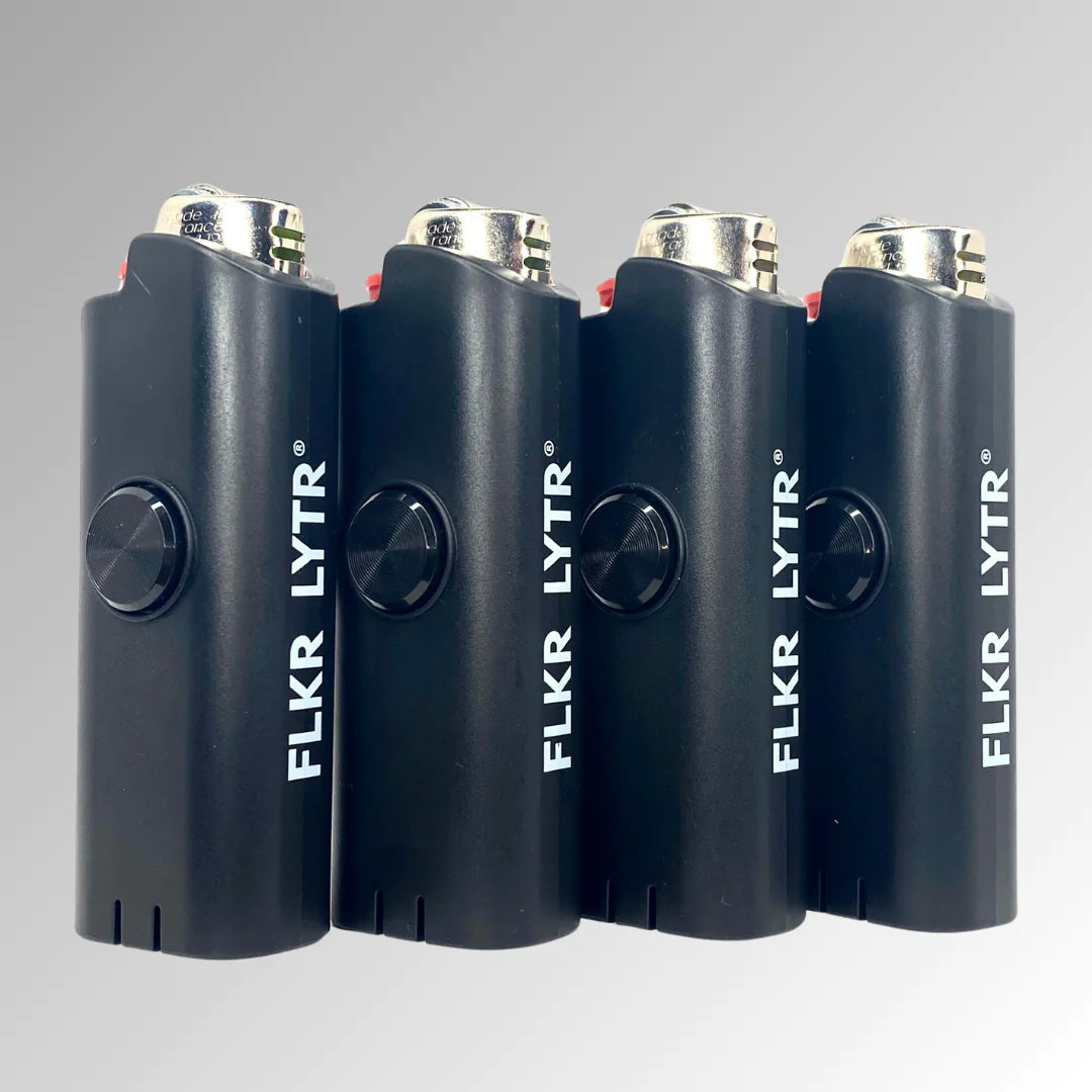 The DRK NYTE 4X Pack Lighter Case for BIC® | FLKR LYTR - $31.99