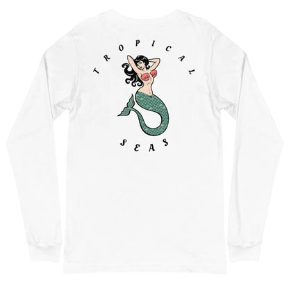 Tropical Mermaid Long Sleeve Shirt