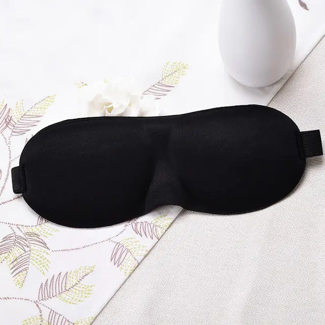 Memory Foam Silk Sleep Mask &amp; Eye Patches