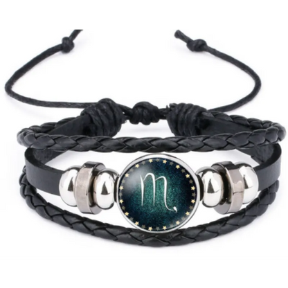 Twelve constellations time gem bracelet