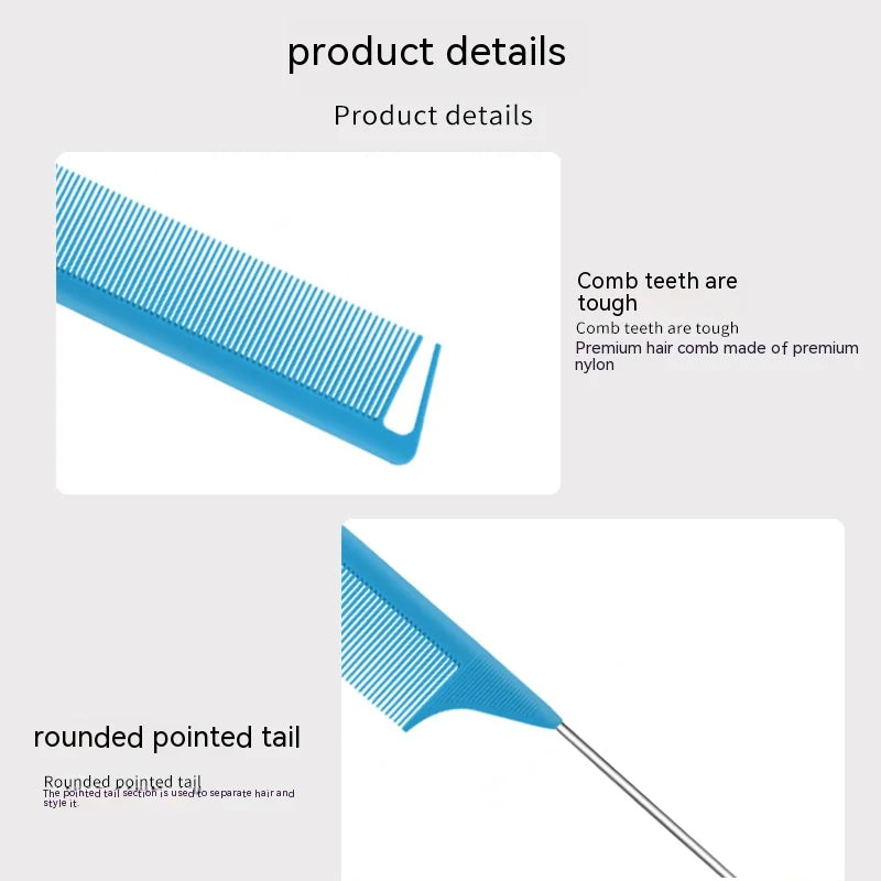 Steel Needle Tail Comb