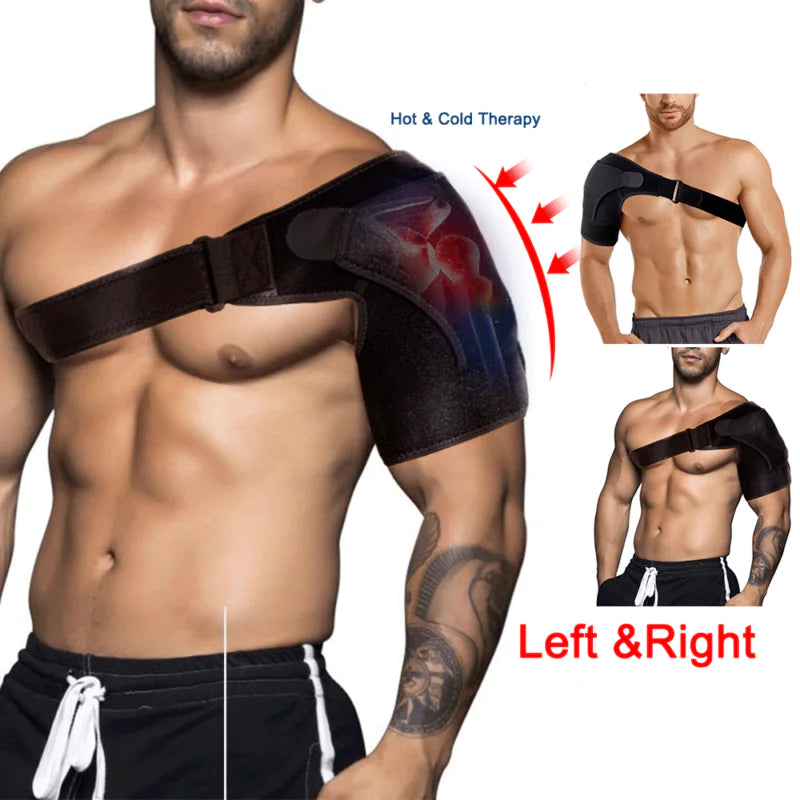 Shoulder Brace Support Compression Sleeve Torn Rotator Cuff AC Joint Pain Relief