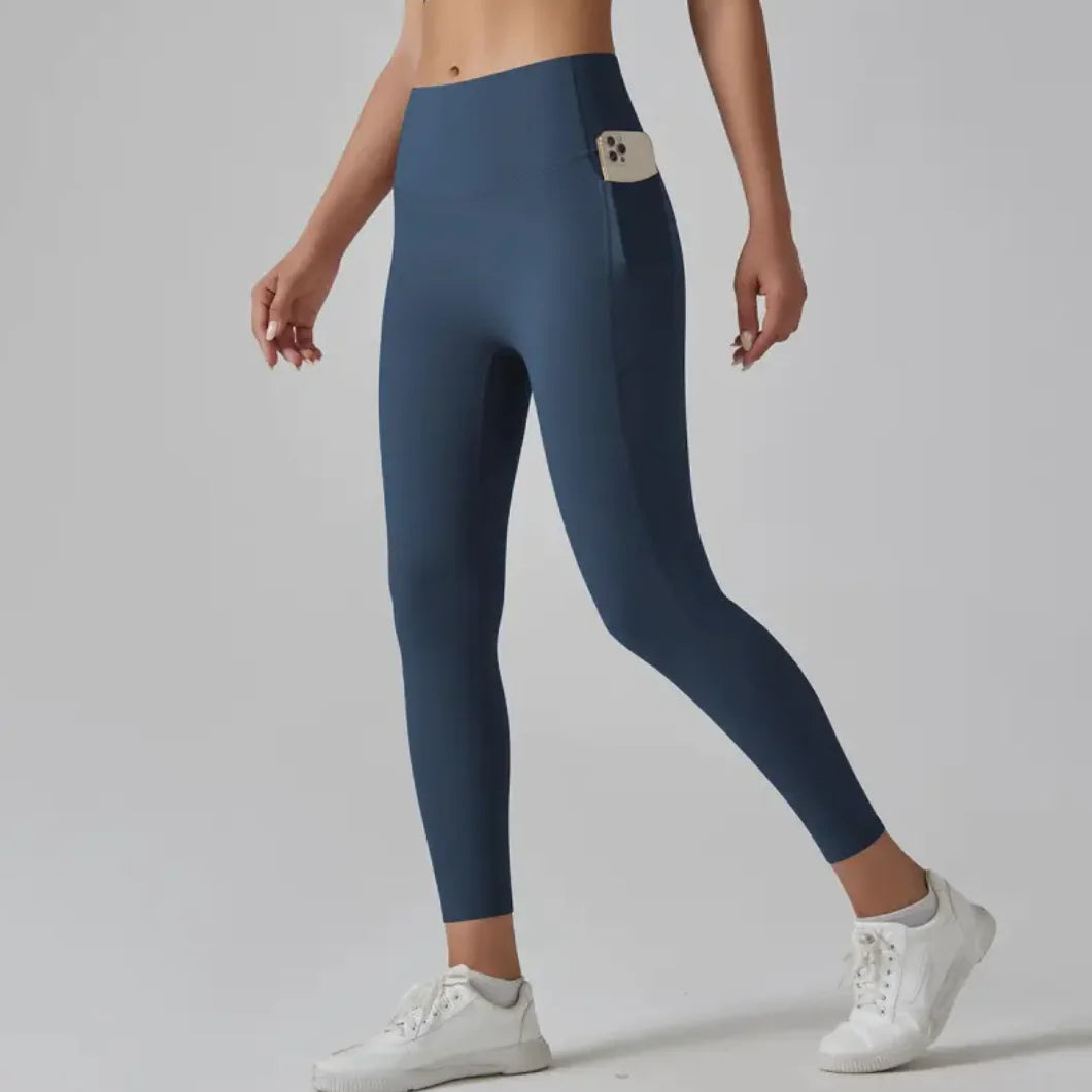 High-Waist Quick-Dry Fitness Pants