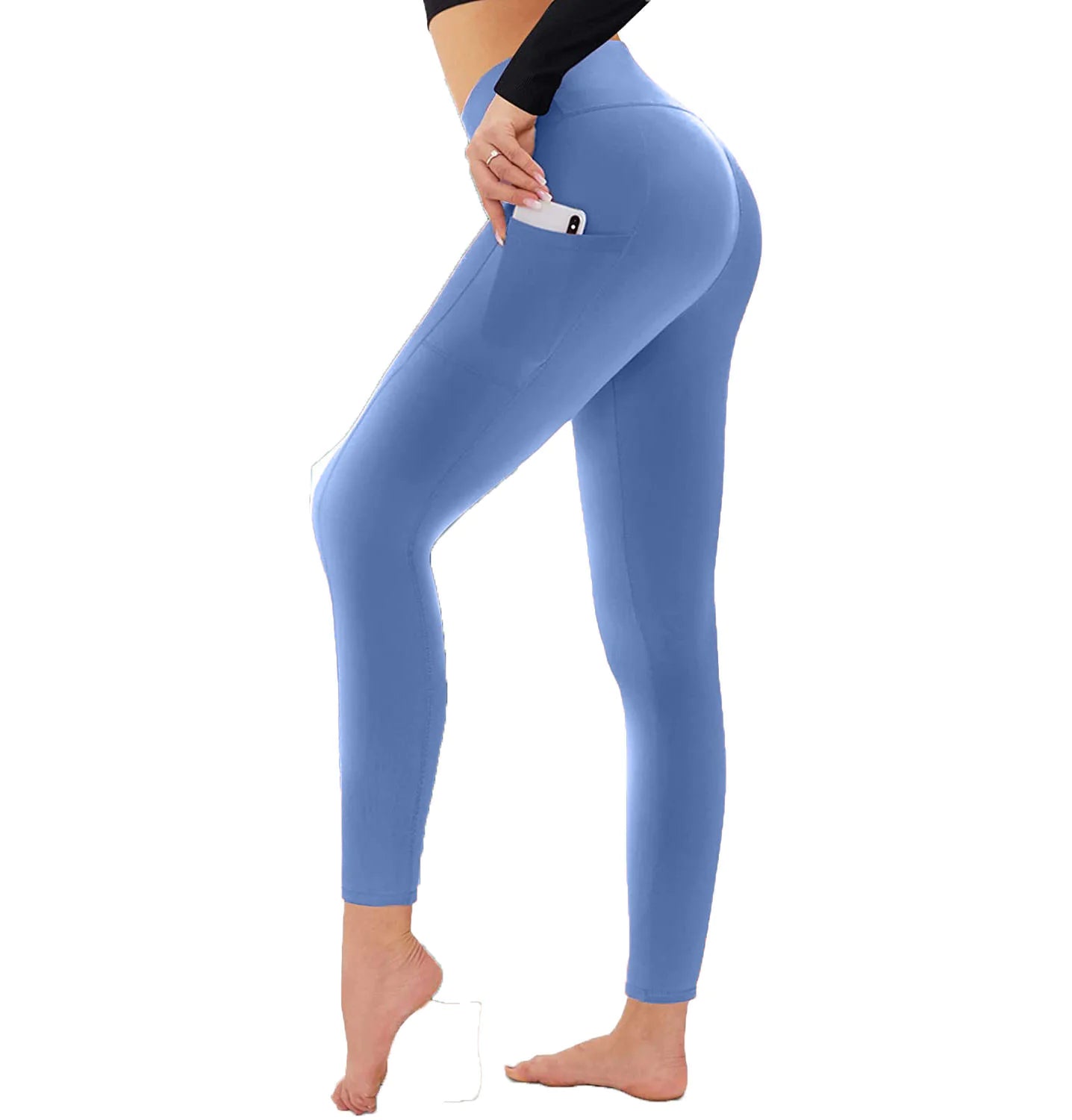 High Waist Belly Contracting Soft Sports Pants