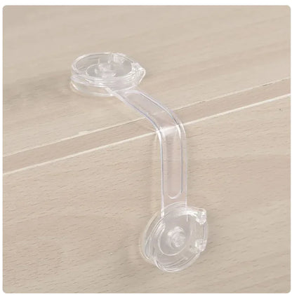 Transparent Baby Safety Lock for Cabinet Doors