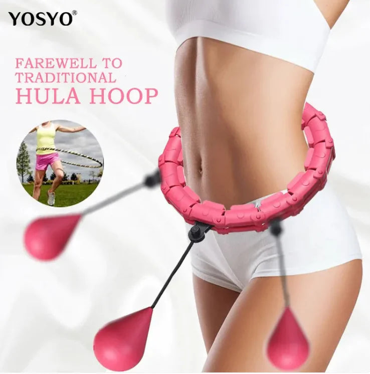 2-in-1 Weighted Fitness Hoop