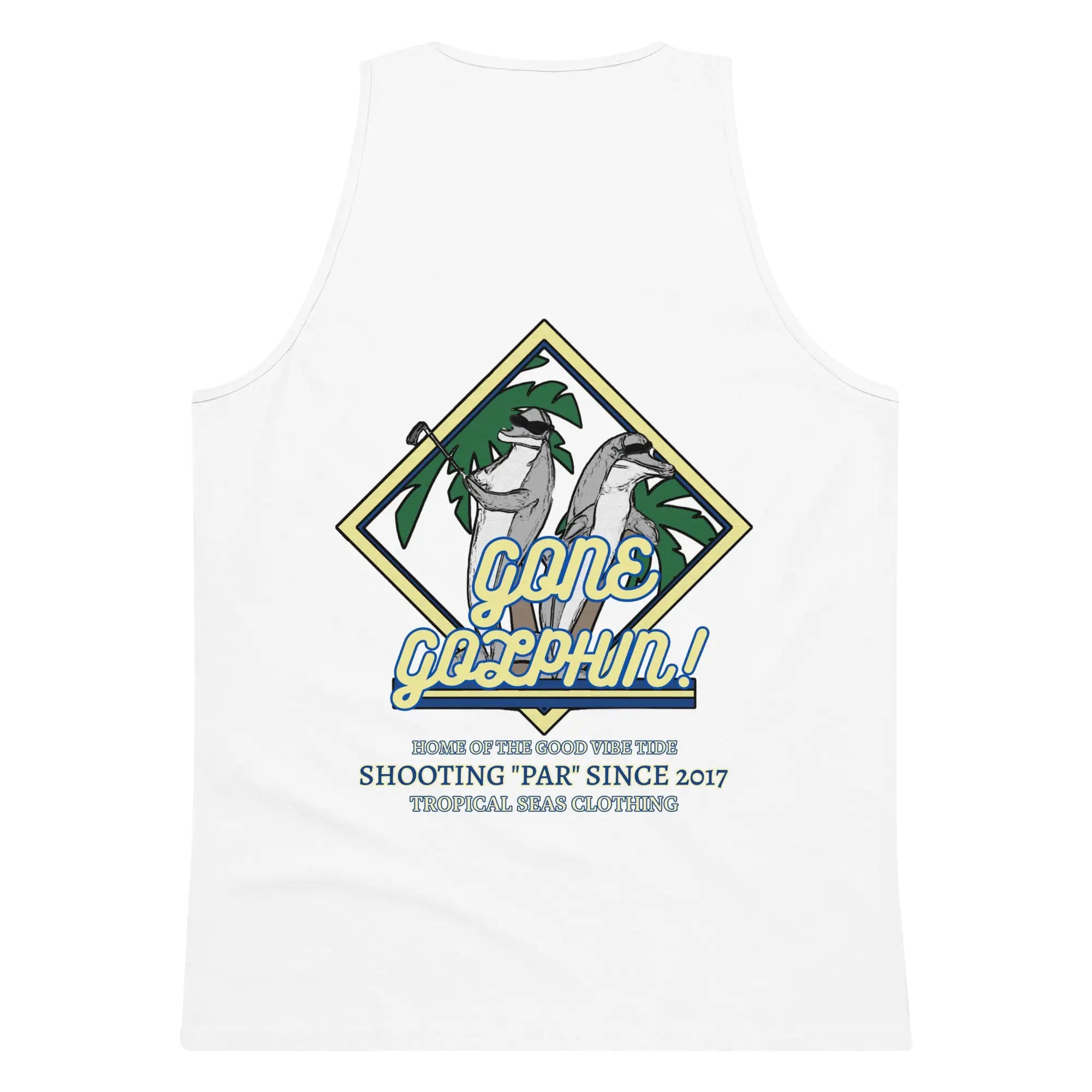 Men’s Premium Gone Golphin Tank Top